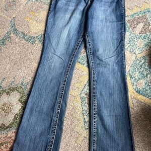 Maurices Women's Straight Leg Jeans in Blue